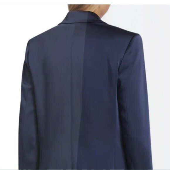 A.L.C Axel Satin Blue Blazer size 6 - Picture 3 of 7